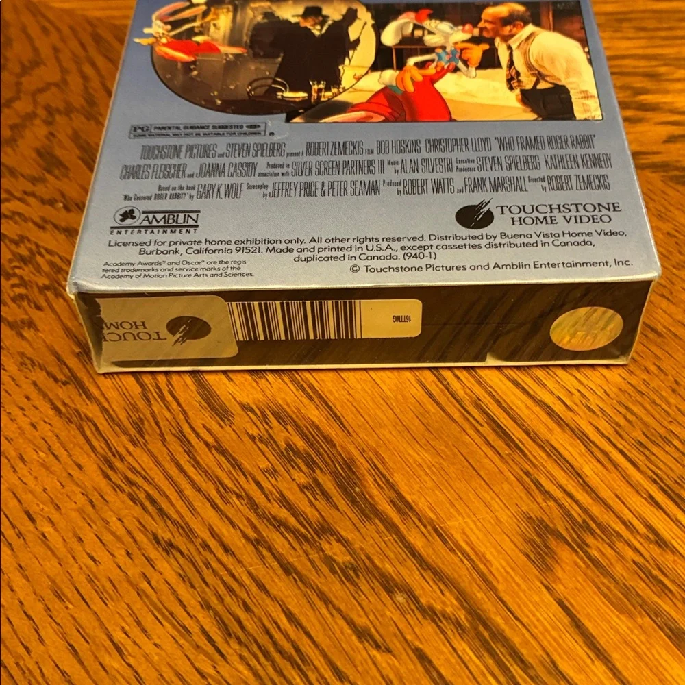Who Framed Roger Rabbit Sealed VHS